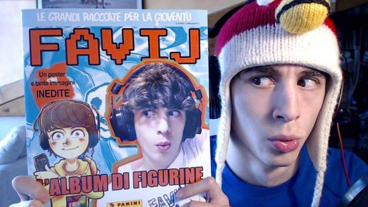 Figurine Panini Per Il Famoso Youtuber Favij Dai Videogame Alla Carta Tuttouomini