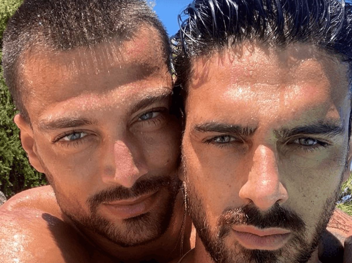 Michele Morrone e Simone Susinna gay L abbraccio intimo Tuttouomini