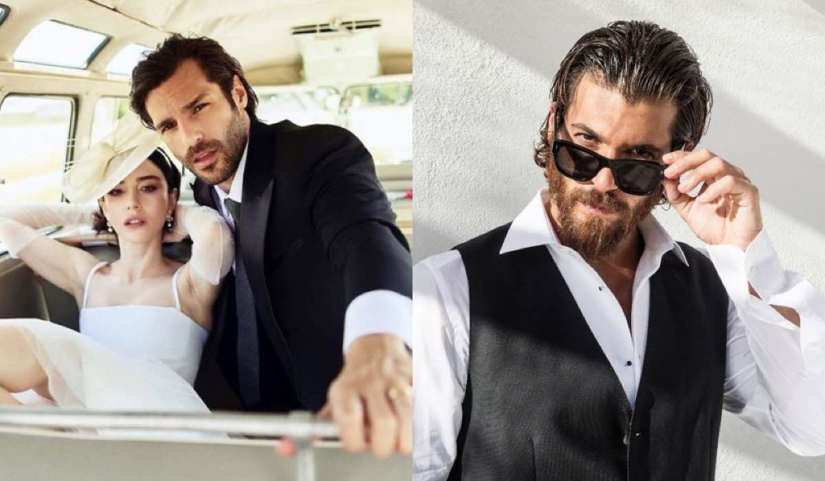 Il marito di Ozge Gurel l'attore Serkan Cayoglu è più bello di Can ...