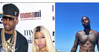 Safaree ex fidanzato di Nicki Minaj sciocca il web con la sua anaconda (foto)