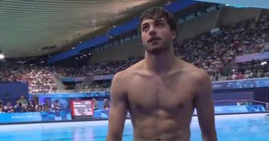 Jules Bouyer nuove foto del "gigante" atrezzo dell'atleta olimpico