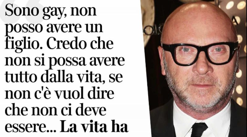 Matteo Salvini la pensa come Domenico Dolce sui figli ai gay e sulla famiglia