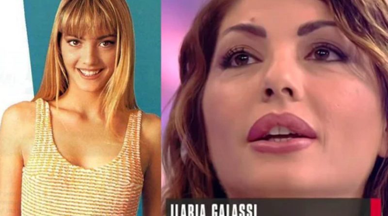 Ilaria Galassi cosa si è rifatta l'ex ragazza di Non è la Rai, notate le differenze?