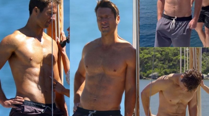 Anche ti puoi avere un fisico come Glen Powell se ti alleni con un personal trainer