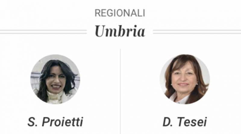 Chi ha vinto le regionale in Umbria: percentuali di voto sinistra e destra