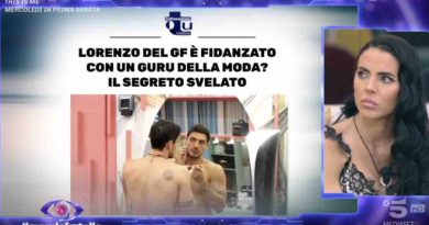 Lorenzo Spolverato del Gf:"Non c'è mai stato un flirt con il guru della moda"