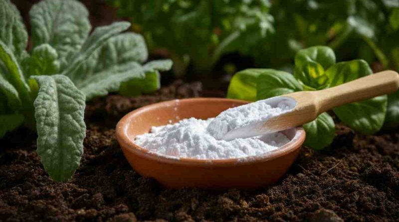 Bicarbonato, utilizzo giardino